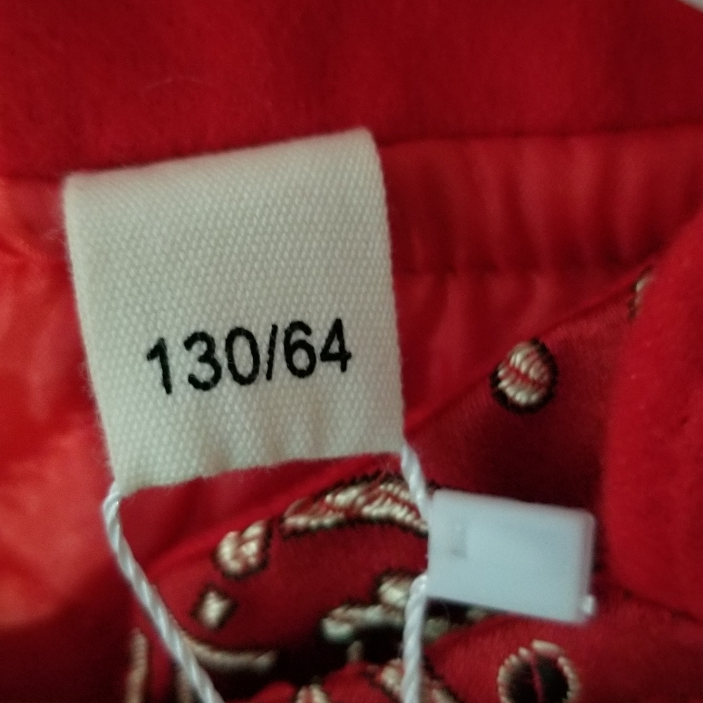 Boy's Winter Chinese Pisces Suit In Red NWT - Picture 8 of 12